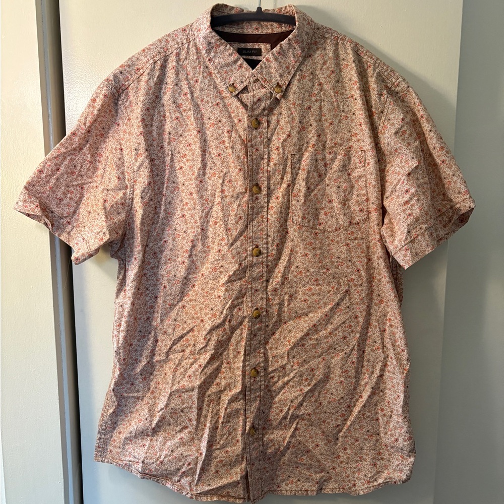 PrAna Floral Button Down
